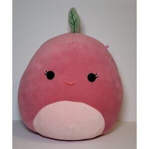 2019 Squishmallows Pink Cherry Plush 8 in Fruit Veggie Squad